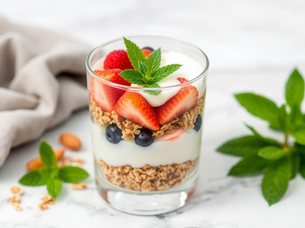 Halal Gluten Free Coconut Yogurt Breakfast Parfait Recipe