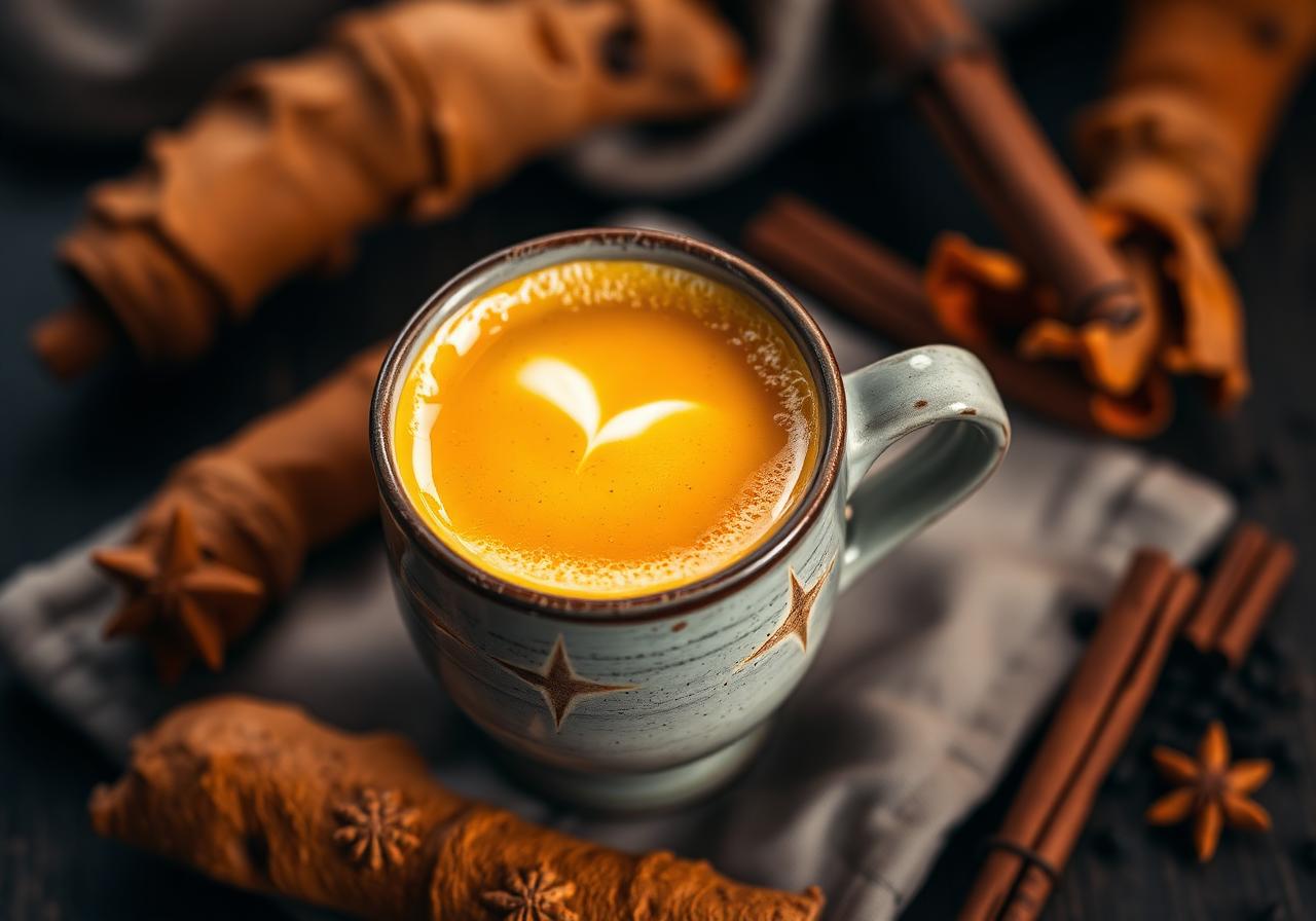 Halal Golden Milk Turmeric Latte Recipe