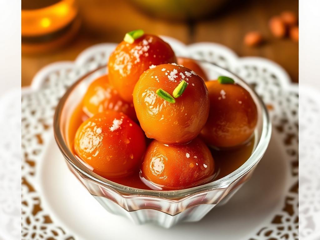 Halal Gulab Jamun Recipe Baked Not Fried