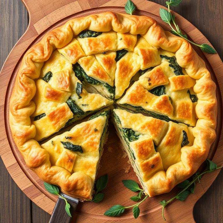 Halal Healthy Artichoke Spinach Pie (Phyllo)