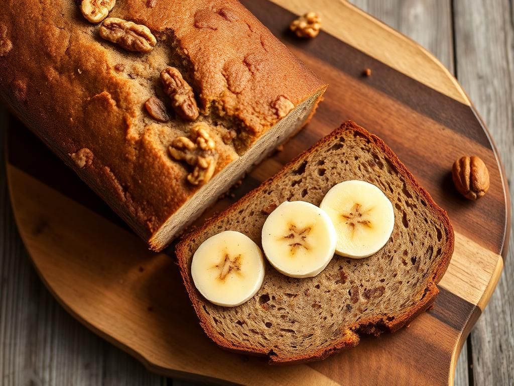 Halal Healthy Banana Walnut Bread No Sugar Recipe