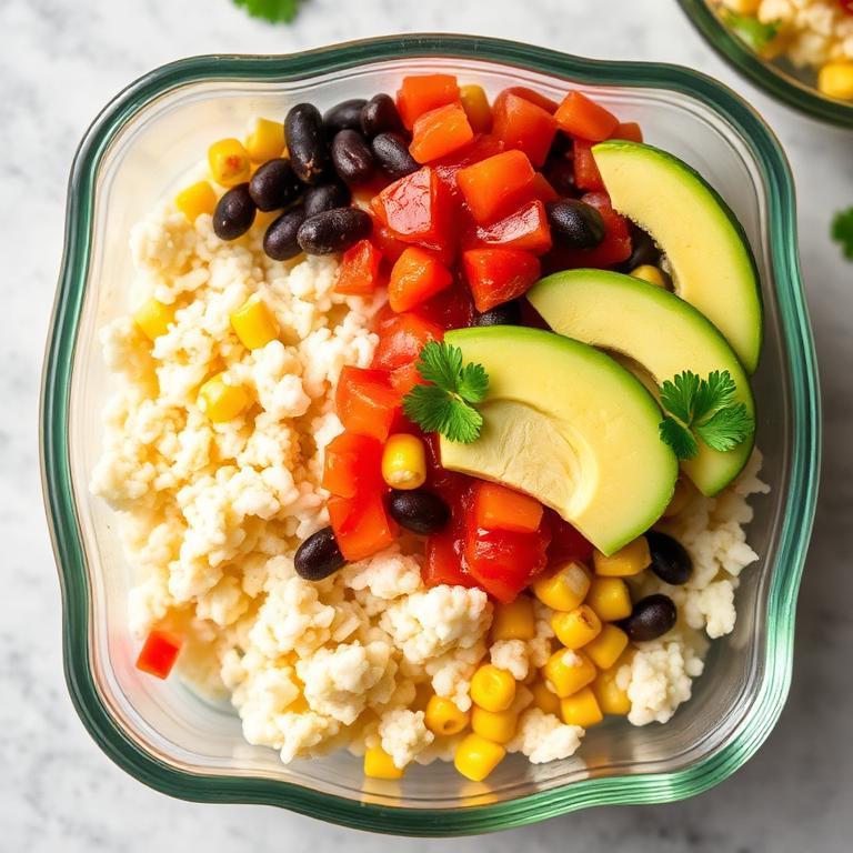 Halal Healthy Breakfast Burrito Bowl