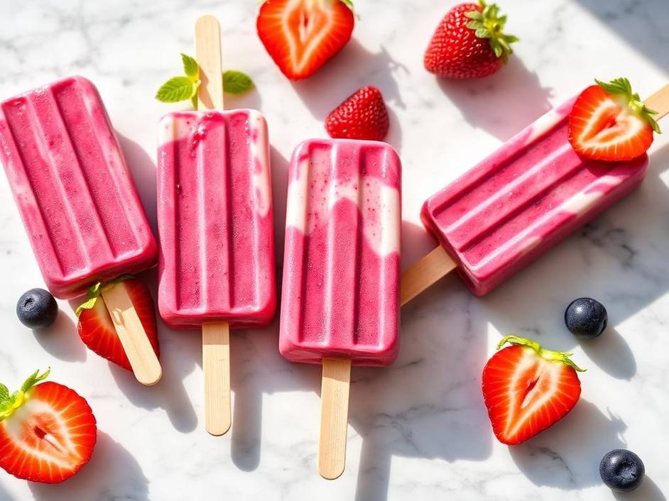 Halal Healthy Breakfast Smoothie Pops