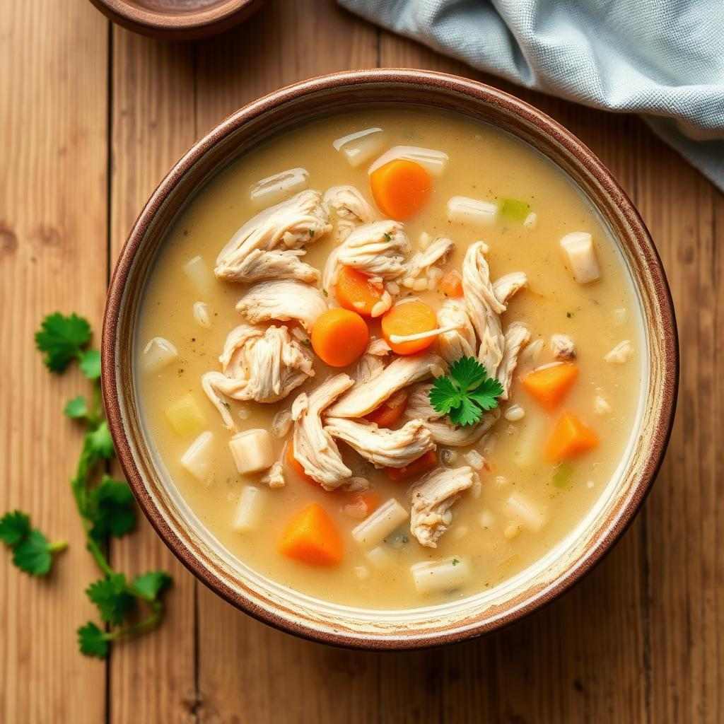 Halal Healthy Chicken Wild Rice Soup