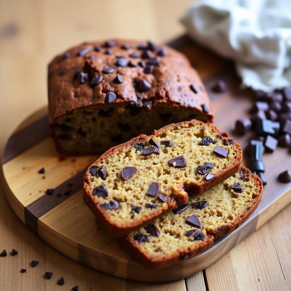 Halal Healthy Chocolate Chip Zucchini Bread Recipe