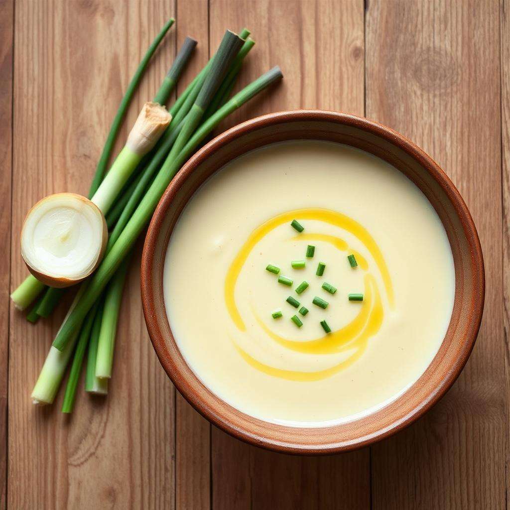 Halal Healthy Leek Potato Soup (Dairy-Free)