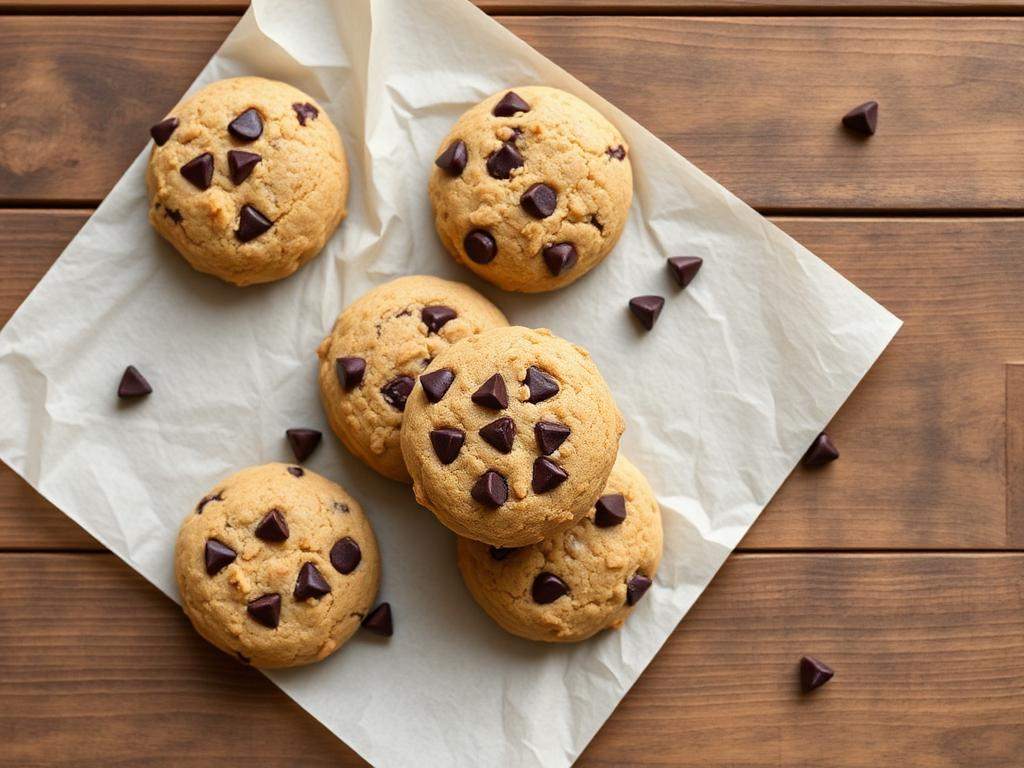 Halal Healthy Oat Flour Chocolate Chip Cookies Recipe
