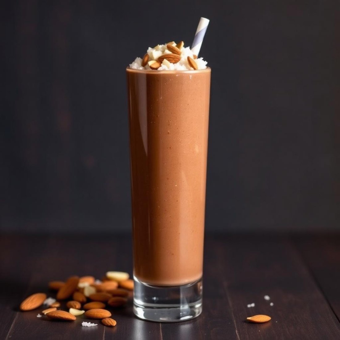 Halal High Protein Almond Joy Smoothie Recipe