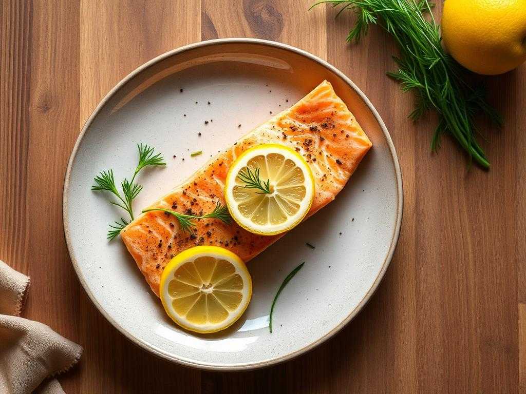 Halal High Protein Baked Salmon Fillet