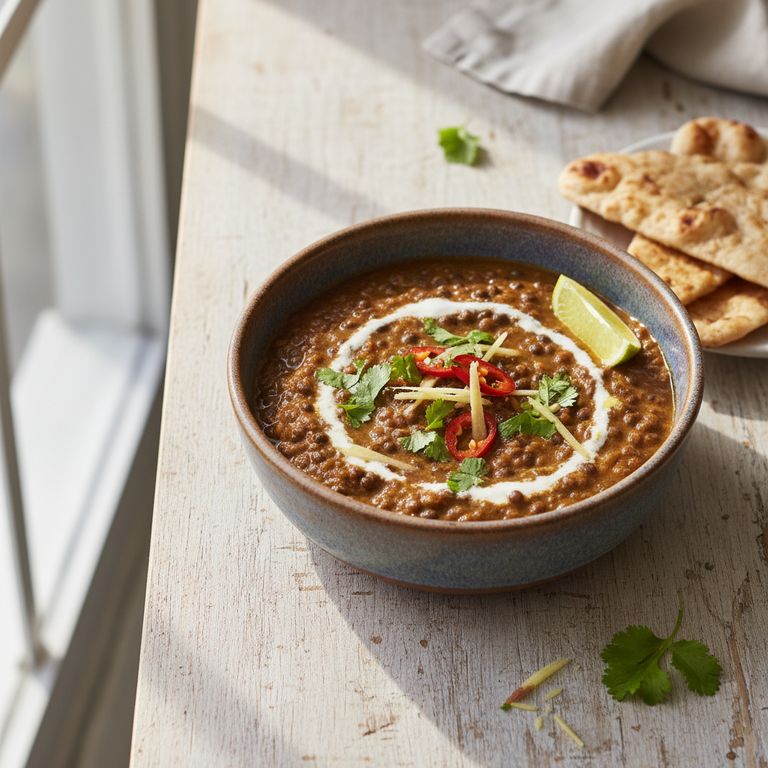 Halal High Protein Black Lentil Dal Makhani Recipe (Vegetarian)