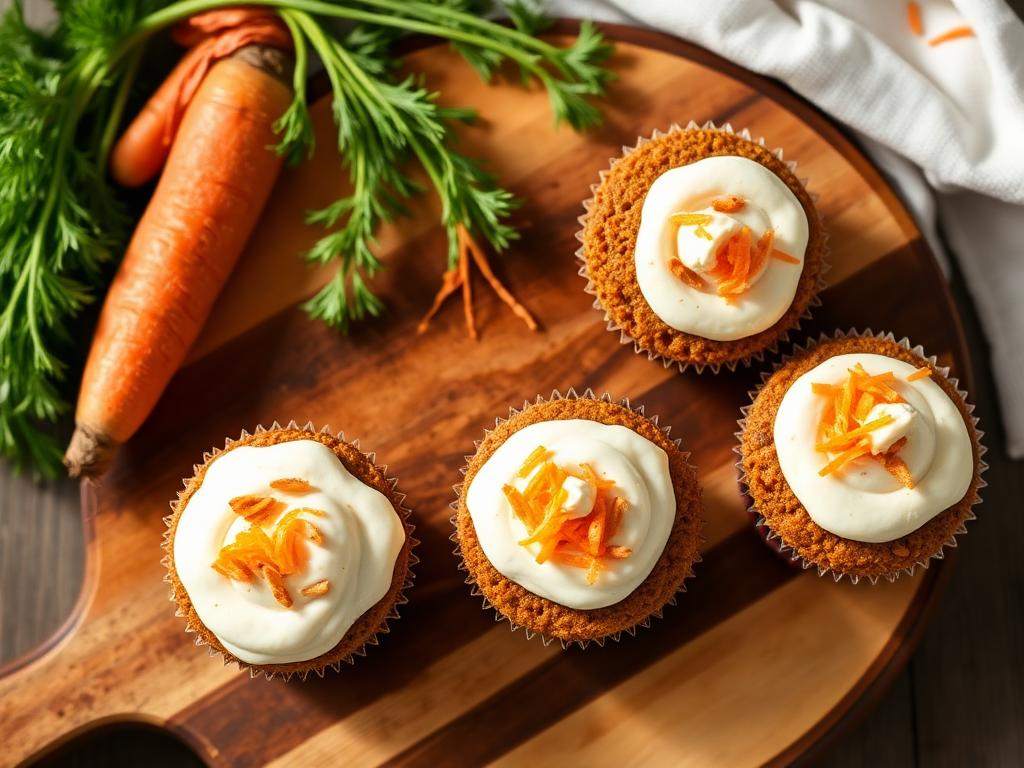 Halal High Protein Carrot Cake Muffins Recipe