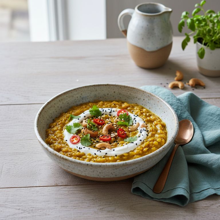 Halal High Protein Cauliflower Lentil Dal Recipe (Healthy)