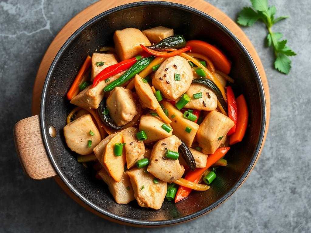 Halal High Protein Chicken Stir Fry