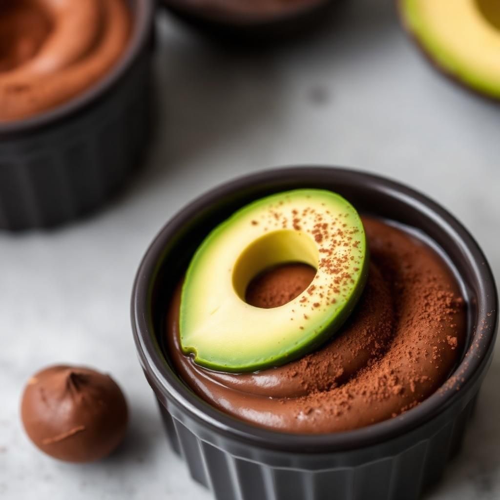 Halal High Protein Chocolate Avocado Mousse Recipe
