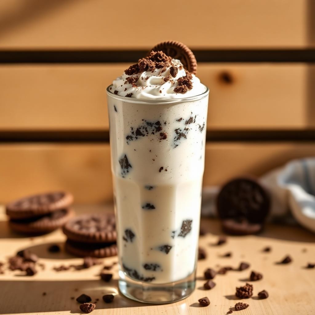 Halal High Protein Cookies and Cream Protein Drink Recipe
