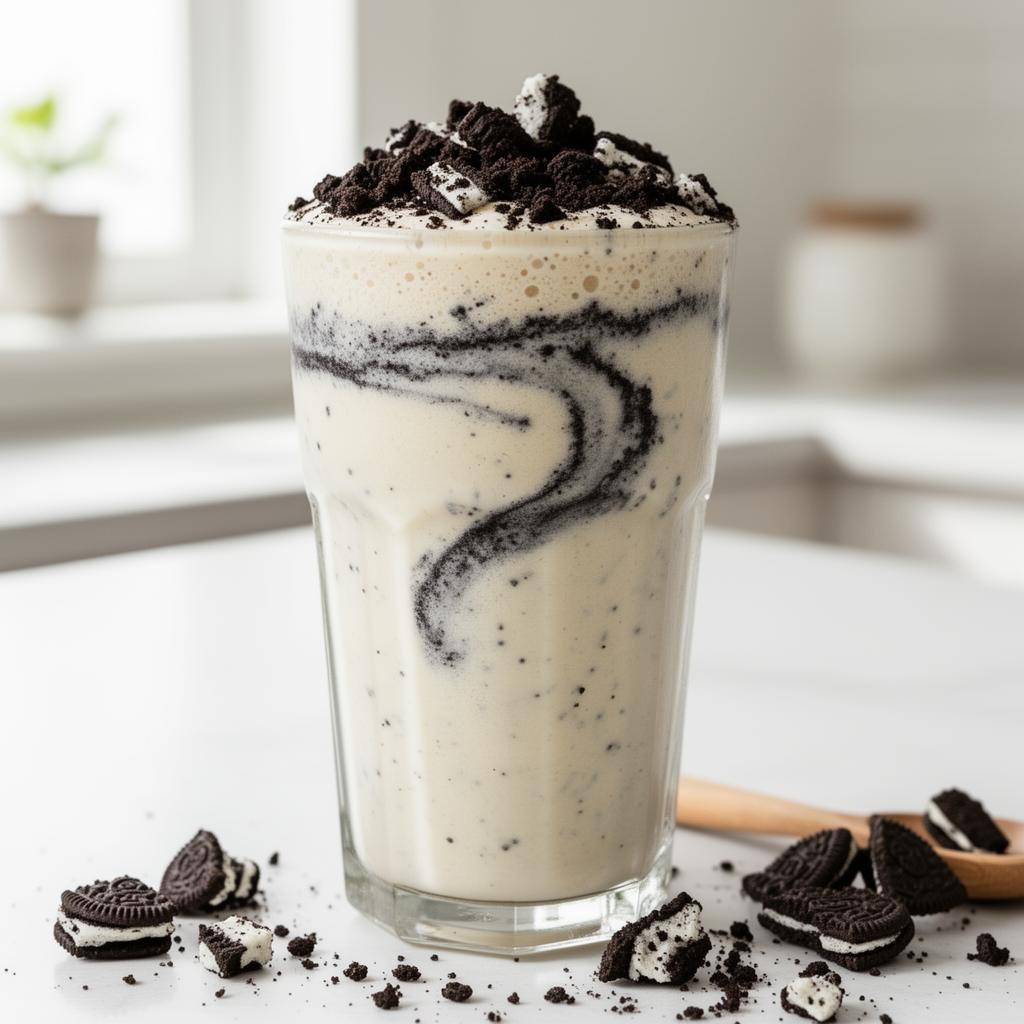 Halal High Protein Cookies and Cream Protein Shake