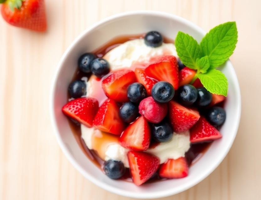Halal High Protein Cottage Cheese Berry Compote Recipe