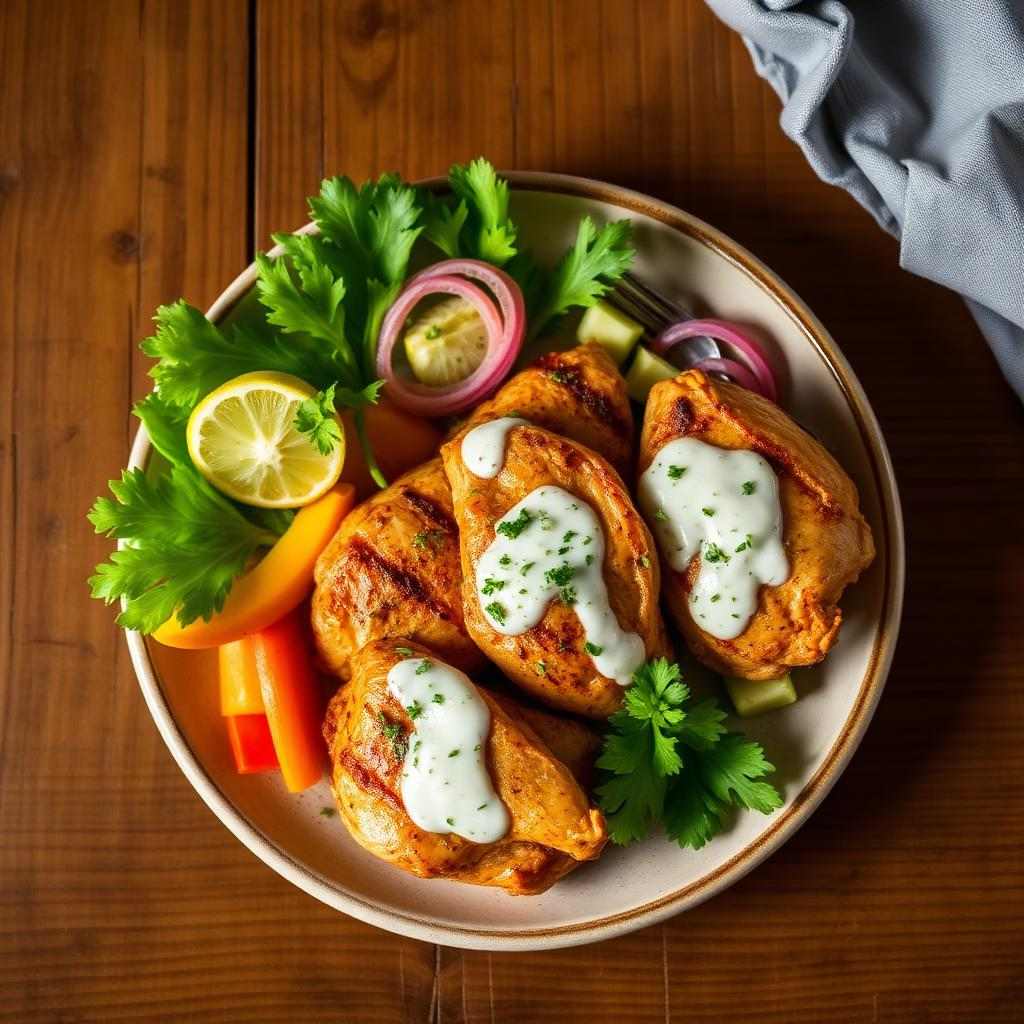 Halal High Protein Greek Yogurt Chicken Marinade Recipe