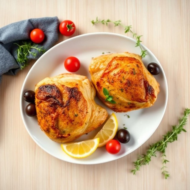 Halal High Protein Grilled Chicken Thighs Recipe