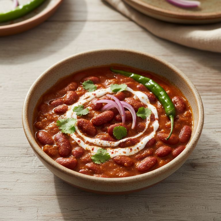 Halal High Protein Kidney Bean Curry (Rajma) Recipe