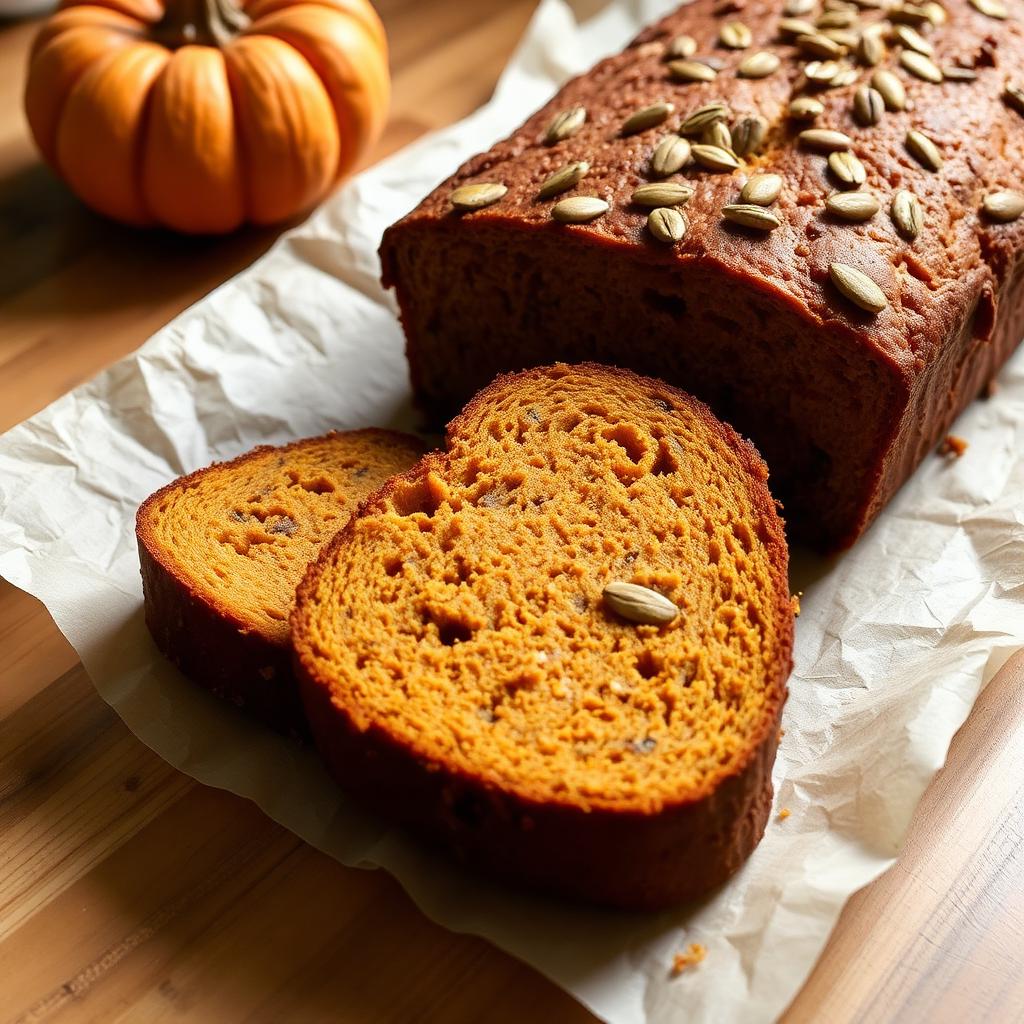 Halal High Protein Pumpkin Oat Loaf Recipe