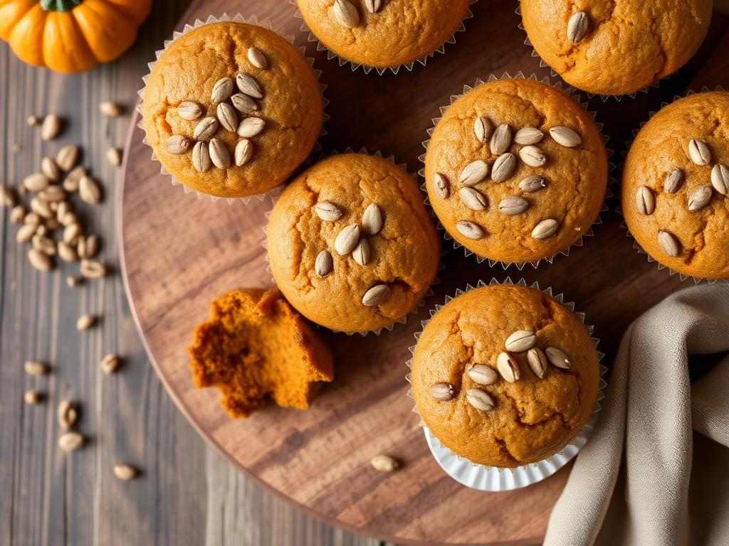 Halal High Protein Pumpkin Protein Muffins Recipe
