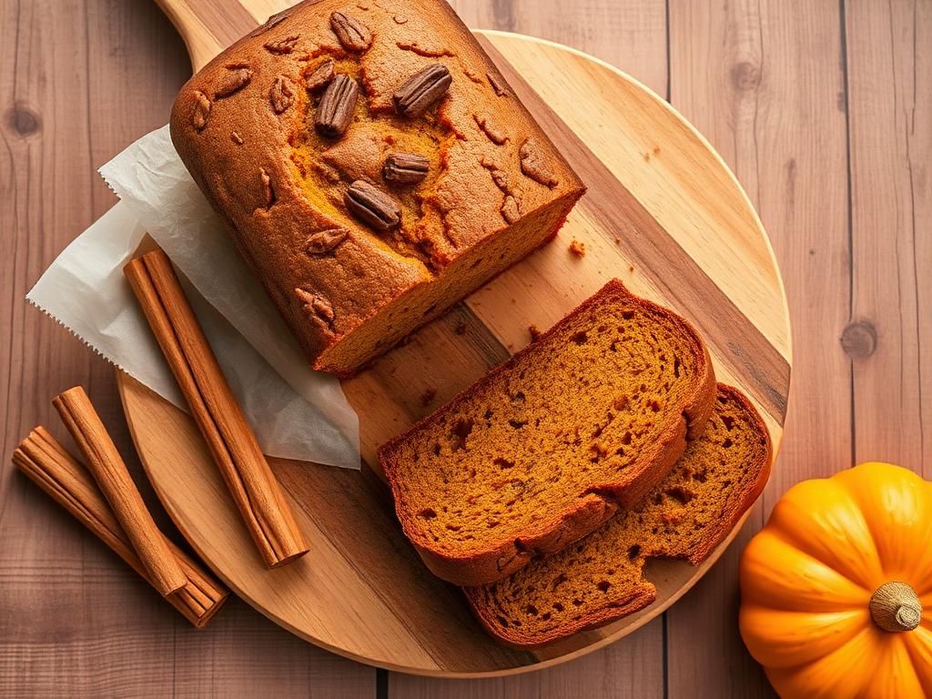 Halal High Protein Pumpkin Spice Bread Recipe