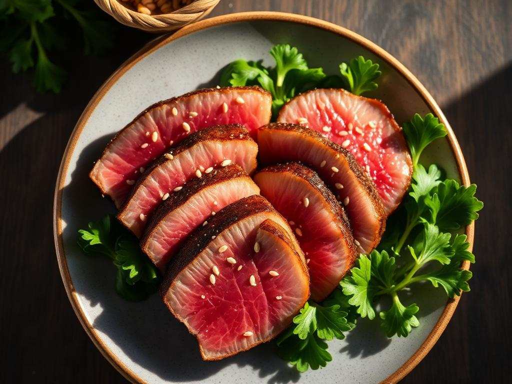 Halal High Protein Tuna Steak Recipe