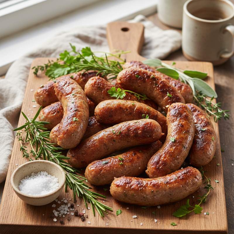 Halal High Protein Turkey Breakfast Sausage Links Recipe Homemade Recipe
