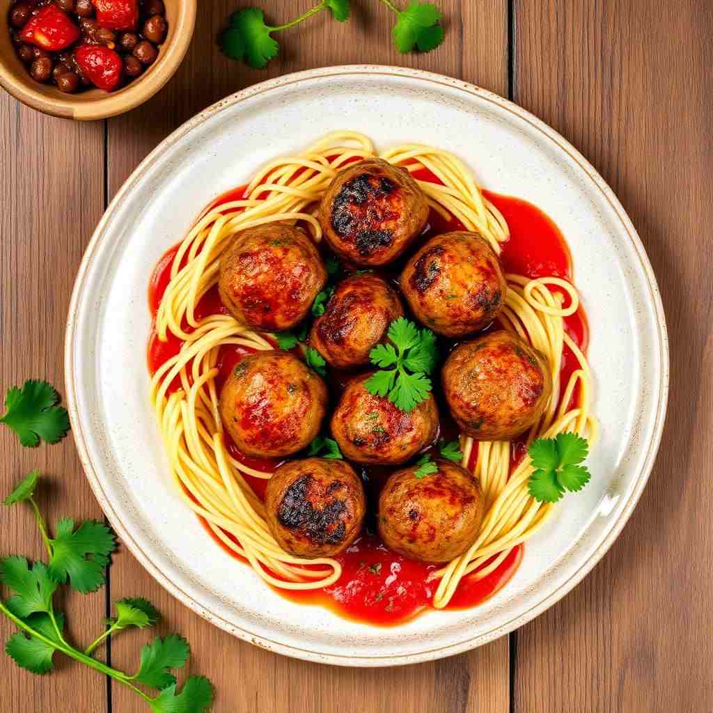 Halal High Protein Turkey Zucchini Meatballs Recipe