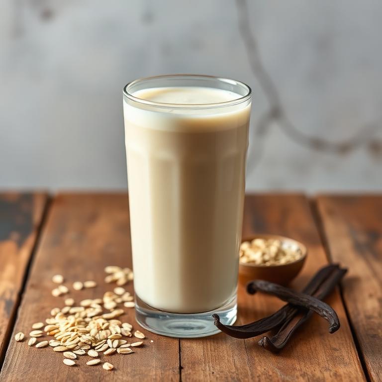 Halal High Protein Vanilla Bean Oat Milk Drink Recipe