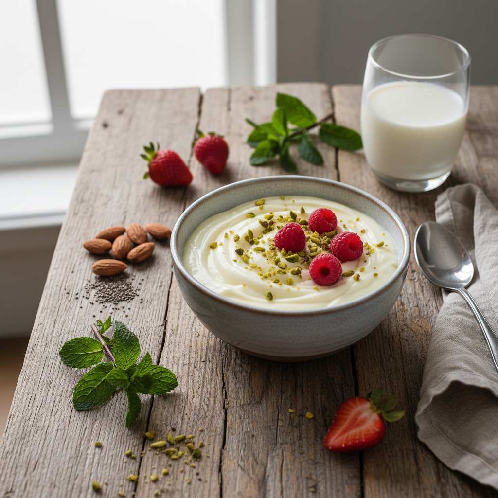 Halal High Protein Vanilla Protein Pudding Recipe