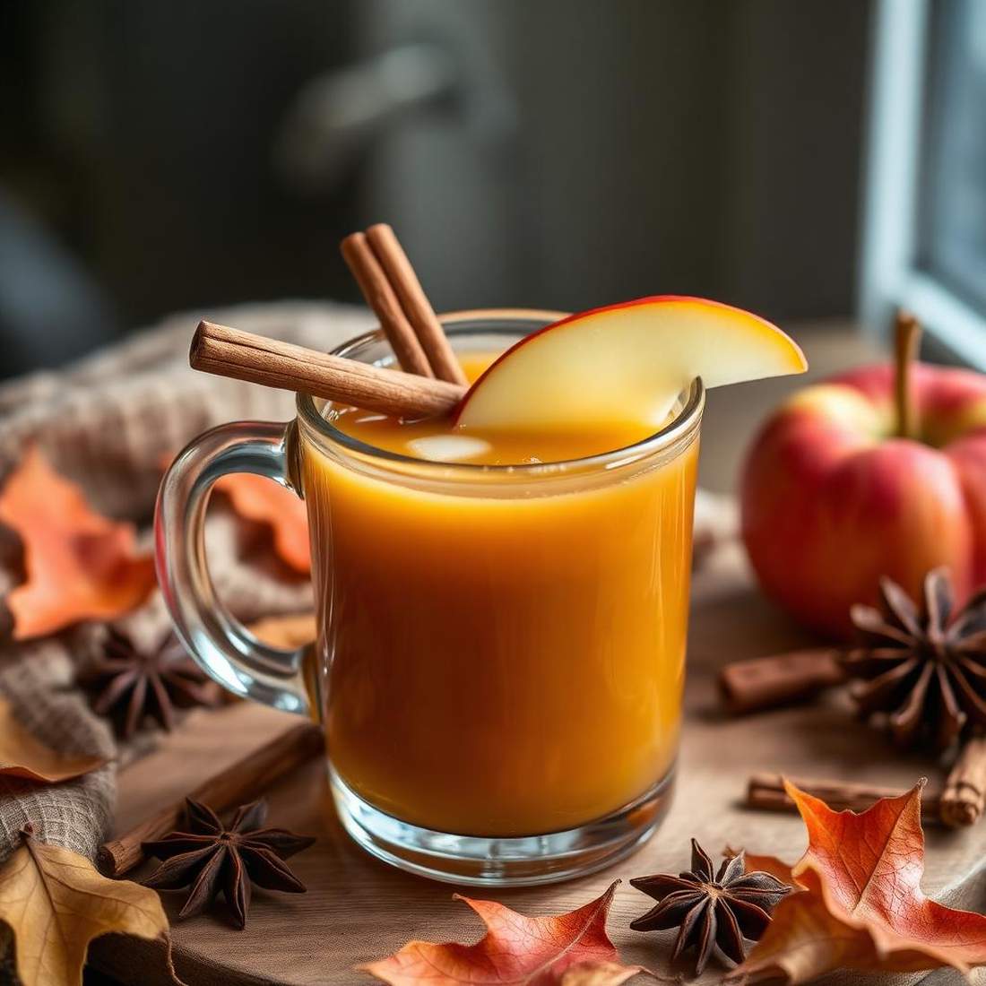 Halal Homemade Apple Cinnamon Warm Toddy Recipe