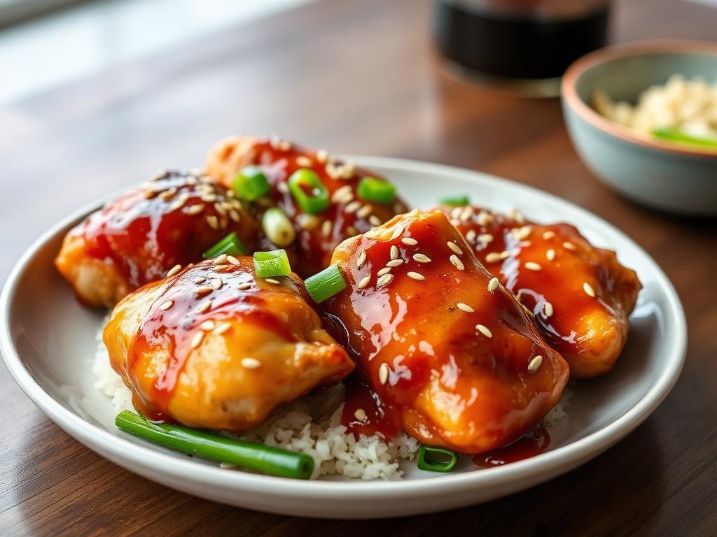 Halal Honey Garlic Chicken Thighs Recipe Healthy