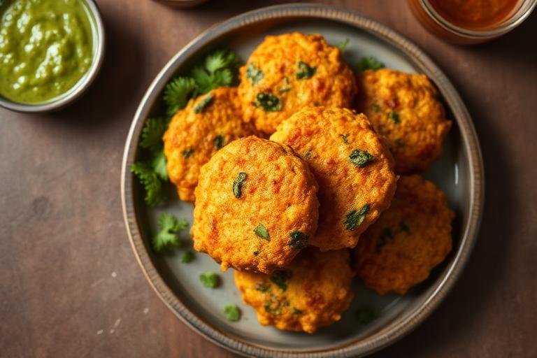 Halal Indian Style Chickpea Flour Pakoda - Air Fryer