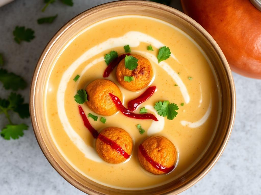 Halal Indian Style Kadhi Pakora (Yogurt Gravy)