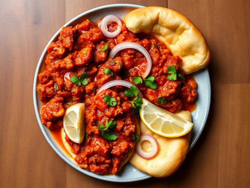 Halal Indian Style Pav Bhaji (Healthy Less Butter)