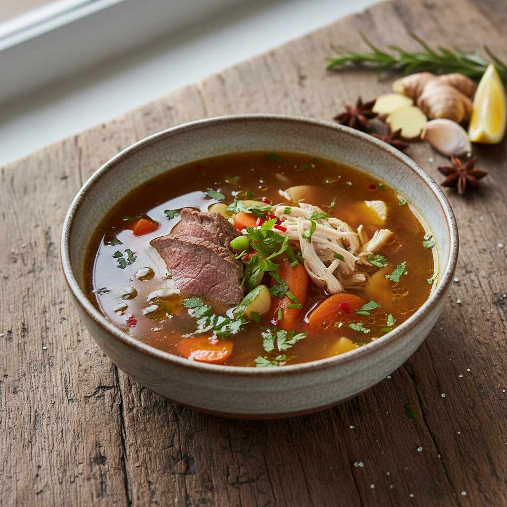 Halal Intermittent Fasting Bone Broth Recipe