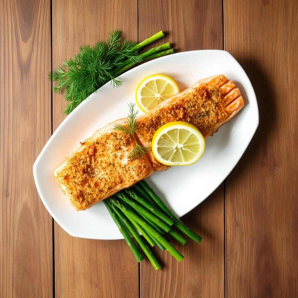 Halal Keto Air Fryer Salmon Fillet Recipe