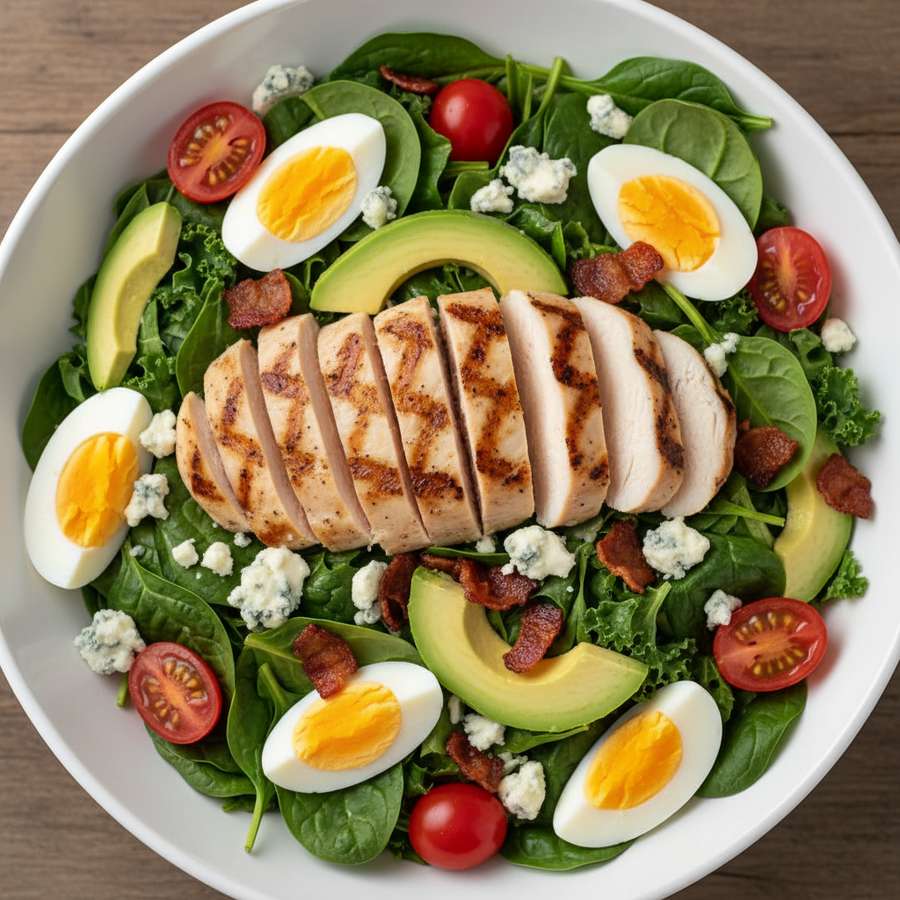 Halal Keto Grilled Chicken Salad Recipe