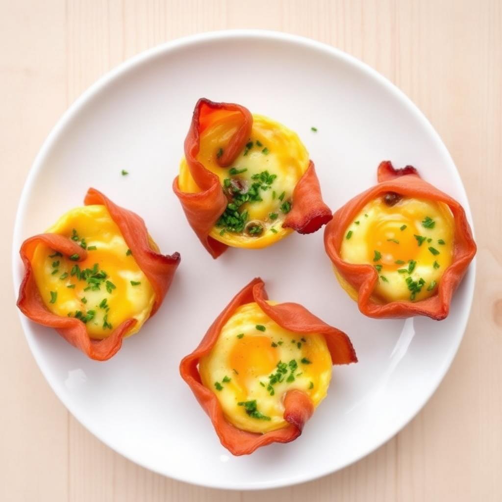 Halal Keto Turkey Bacon Egg Cups Recipe