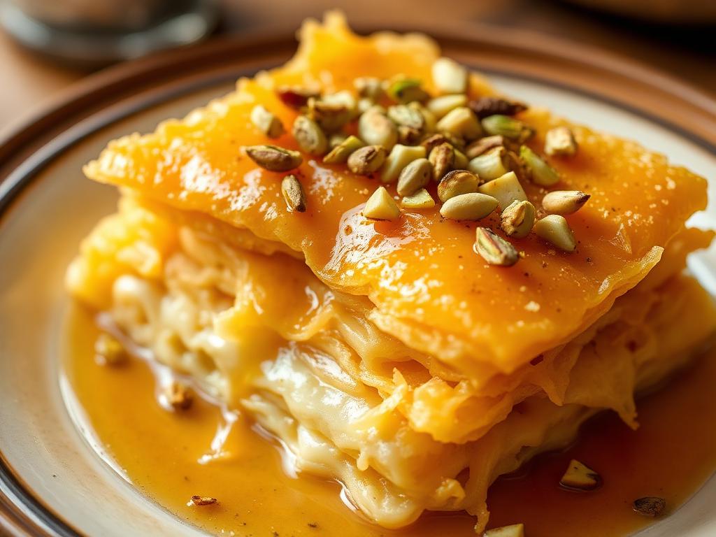 Halal Kunafa Recipe Homemade Healthy