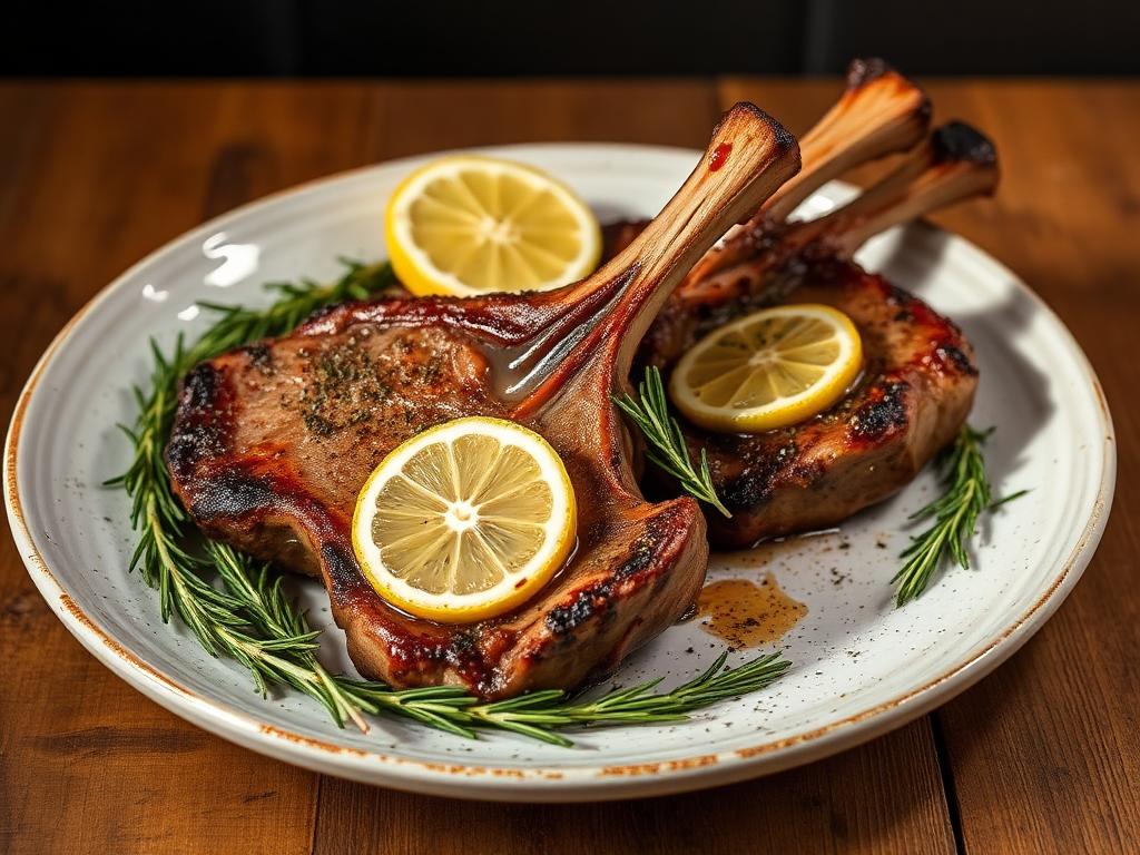 Halal Lamb Chops Recipe Healthy Oven Baked
