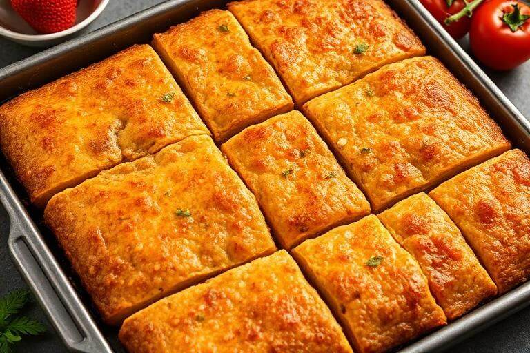 Halal Lebanese Baked Kibbeh Bil Sanieh - Vegetarian