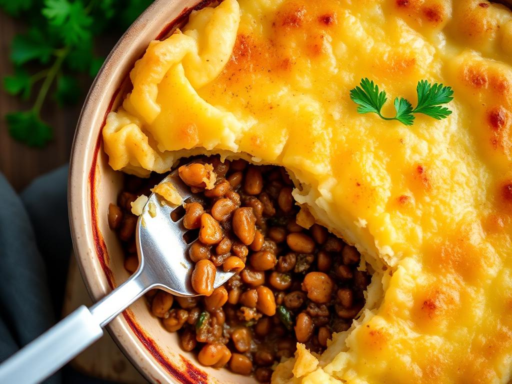 Halal Lentil Shepherd Pie Recipe Vegetarian