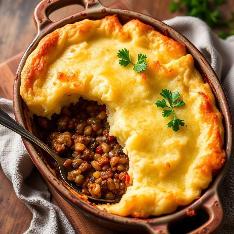 Halal Lentil Vegetable Shepherdess Pie
