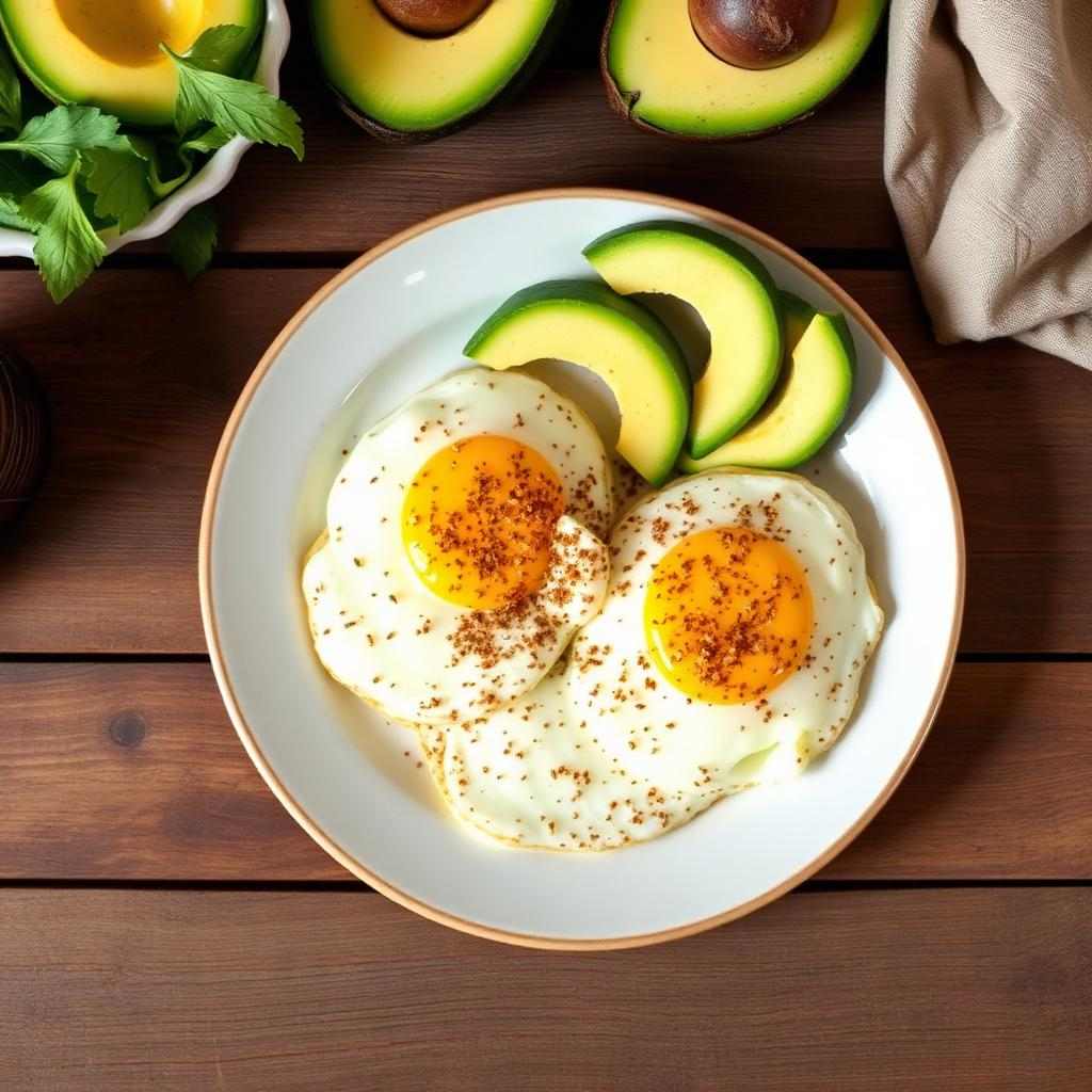 Halal Low Calorie Everything Seasoning Breakfast Eggs Recipe