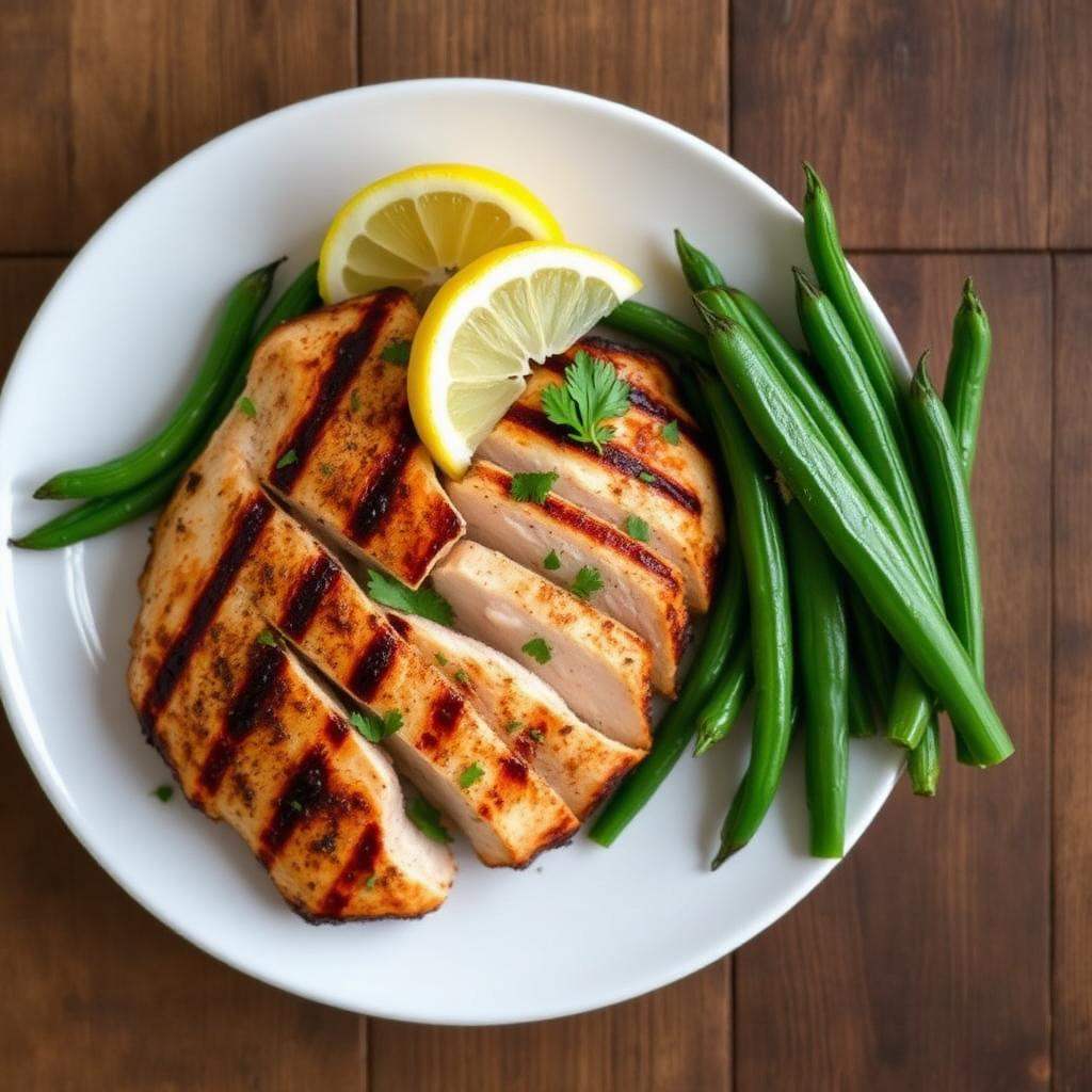 Halal Low Calorie Grilled Chicken Breast