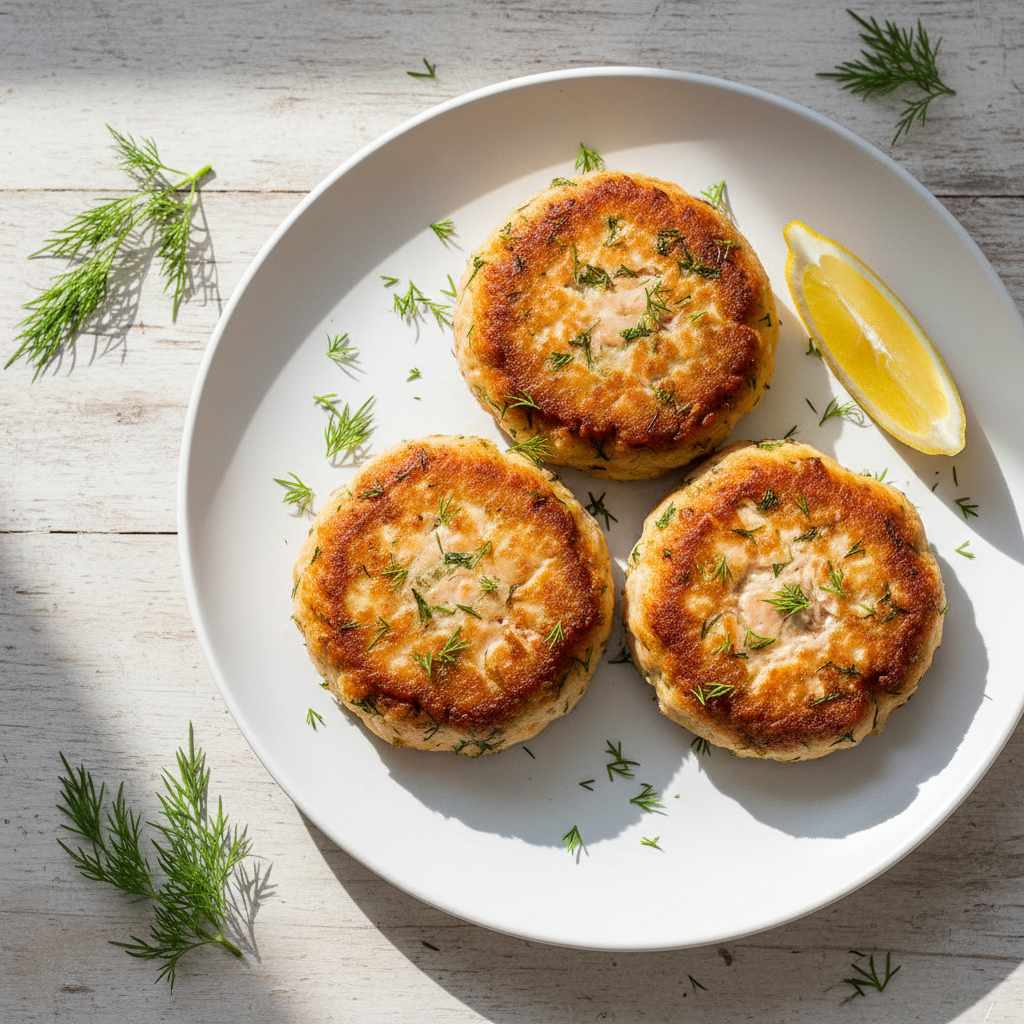 Halal Low Calorie Keto Salmon Patties