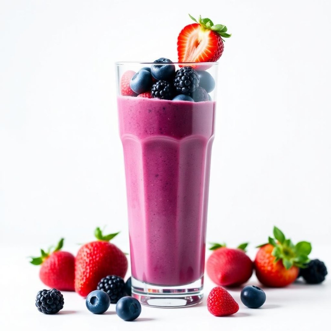 Halal Low Calorie Mixed Berry Protein Drink Recipe